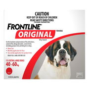 Frontline Original For Extra Large 40-60 Kg (Red) 8 Pipettes