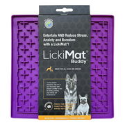 Lickimat Classic Buddy Dog Purple 1 Pack Pet Talk