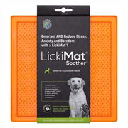 Lickimat Classic Soother Dog Orange 1 Pack