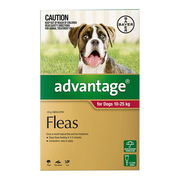 Advantage For Large Dogs 10 To 25kg (Red) 4 Doses Pet Talk