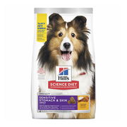 Hill's Science Diet Sensitive Stomach & Skin Adult Chicken & Barley Recipe Dry Dog Food  12 Kg