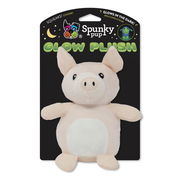 Spunky Pup Glow Plush Pig Small 1 Pack