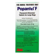 Popantel F Allwormer For Large Dogs (35 Kg) 42 Tablets Pet Talk