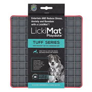 Lickimat Tuff Playdate Dog Red 1 Pack