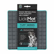 Lickimat Tuff Playdate Dog Turquoise 1 Pack Pet Talk
