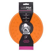 Lickimat Splash Dog Orange 1 Pack Pet Talk