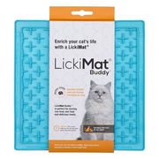 Lickimat Classic Buddy Cat Turquoise 1 Pack Pet Talk