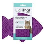 Lickimat Classic Felix Cat Purple 1 Pack