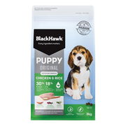 Black Hawk Original Puppy Medium Breed Chicken & Rice Dry Dog Food  3 Kg