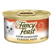 Fancy Feast Cat Adult Classic Savoury Salmon 85g X 24 Cans 1 Pack Pet Talk