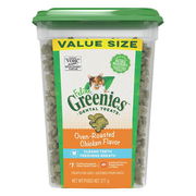 Greenies Feline Oven-Roasted Chicken Flavor Dental Cat Treats 277 Gm 1 Pack