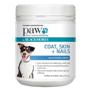 Paw Coat, Skin & Nails Multivitamin Chews 300 Gm 1 Pack Pet Talk