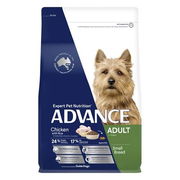 Advance Adult Small Breed Chicken With Rice Dry Dog Food  8 Kg