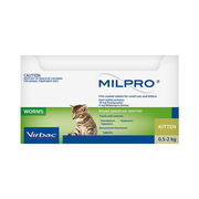 Milpro Allwormer For Cats 0.5 - 2 Kg 24 Tablets Pet Talk