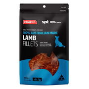 Prime100 Spt Single Protein Lamb Fillets Treats For Dogs 100gm 1 Pack