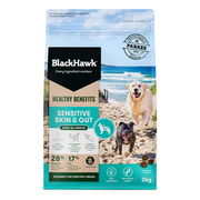 Black Hawk Healthy Benefits Sensitive Skin & Gut Adult Dry Dog Food  2 Kg