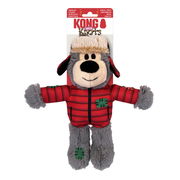 Kong Knots Wild Snuggle Plush Toy For Dogs - Xmas Bear 1 X Medium/Large