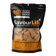 Savourlife Australian Peanut Butter Flavour Biscuit Treats For Dogs  500 Gm