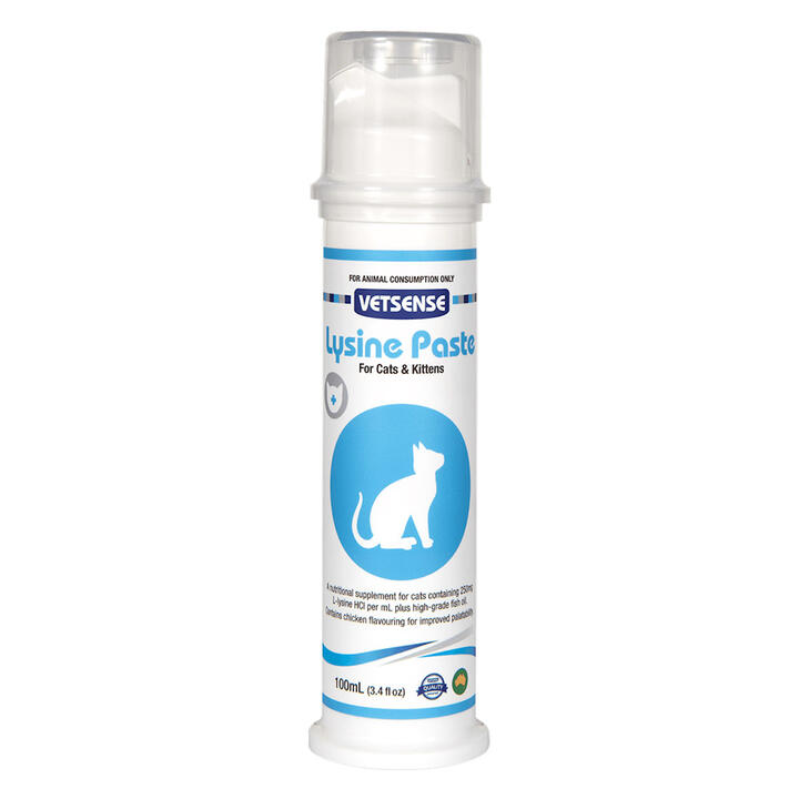 Vetsense Lysine Paste For Cats & Kittens  100 Ml
