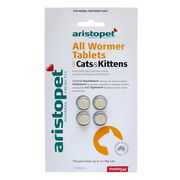 Aristopet All Wormer Tablets For Cats And Kittens For Cats/Kittens 2 Tablets Pet Talk