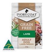 Ivory Coat Grain Free Adult Large Breeds Lamb Dry Dog Food  2 Kg