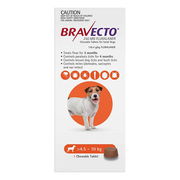 Bravecto For Small Dogs 4.5-10kg (Orange) 1 Chew Pet Talk