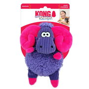 Kong Sherps Floofs Crinkle Plush Squeaker Toy For Dogs - Big Horn 1 X Medium