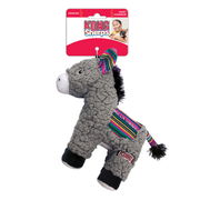 Kong Sherps Crinkle Plush Squeaker Toy For Dogs - Donkey 1 Pack