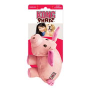 Kong Phatz Squeaker Toy For Dogs - Pig 1 X Small