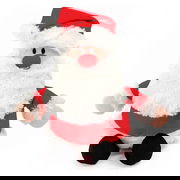 Snuggle Pals Christmas Holiday Toy For Dogs And Cats - Santa 1 Pack