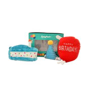 Zippy Paws Birthday Box For Dogs And Cats - Blue 3 Piece