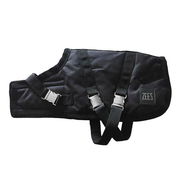 Zeez Waterproof Supreme Dog Coat Oil Skin/Black 1  X Size 24