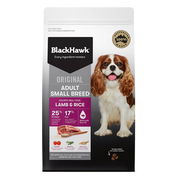 Black Hawk Original Adult Small Breed Lamb & Rice Dry Dog Food  3 Kg Pet Talk