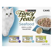 Fancy Feast Cat Adult Variety Pack Seafood Grill 85g X 24 Cans 1 Pack