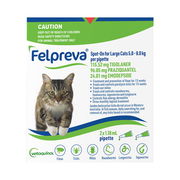Felpreva Spot-On For Large Cats 5 To 8kg 2 Pipettes