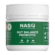 Natural Animal Solutions (Nas) Gut Balance Probiotic Supplement For Dogs And Cats - Nz Mussel Blend 80 Gm
