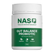Natural Animal Solutions (Nas) Gut Balance Probiotic Supplement For Dogs And Cats - Nz Mussel Blend 150 Gm