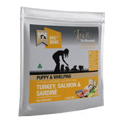 Meals For Mutts (Mfm) Puppy & Whelping Turkey, Salmon & Sardine With Vegetables And Coconut Oil Dry Dog Food  2.5 Kg