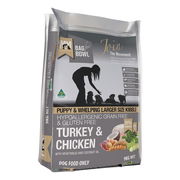 Meals For Mutts (Mfm) Puppy & Whelping Larger Size Kibble Turkey & Chicken With Vegetables And Coconut Oil Dry Dog Food  9 Kg