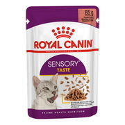 Royal Canin Sensory Taste In Gravy Adult Pouches Wet Cat Food 85 Gms 12 Pack