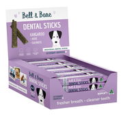 Bell And Bone Pick N Mix Dental Sticks Kangaroo For Dogs 44 Sticks