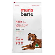 Mans Best Ocean Fish With Sardines Grain Free Adult Dry Dog Food  12 Kg