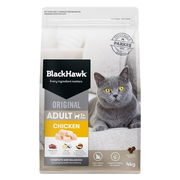 Black Hawk Original Adult 1+ Chicken Dry Cat Food  4 Kg