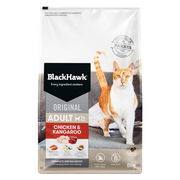 Black Hawk Original Adult 1+ Chicken & Kangaroo Dry Cat Food  8 Kg