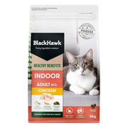 Black Hawk Healthy Benefits Indoor Adult 1+ Chicken Dry Cat Food  4 Kg