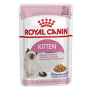 Royal Canin Kitten Chunks In Jelly Pouches Wet Cat Food 85 Gms 12 Pack