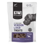 Kiwi Kitchens Raw Freeze Dried Venison Liver Grain Free Treats For Dogs  250 Gm
