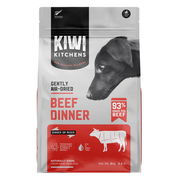 Kiwi Kitchens Air Dried Beef Dinner Dry Dog Food  2 Kg