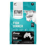 Kiwi Kitchens Raw Freeze Dried Fish Dinner Dry Cat Food  610 Gm