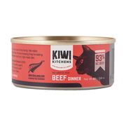 Kiwi Kitchens Nz Grass Fed Grain Free Beef Dinner Canned Wet Cat Food 85 Gms 18 Pack